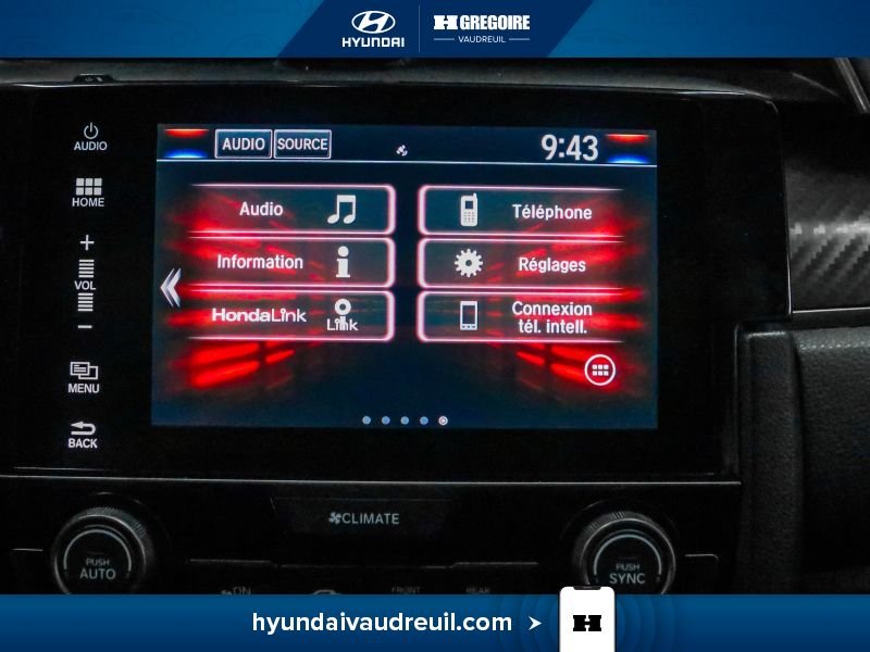 Honda Civic 2018 Rouge Saint-Eustache - photo #27