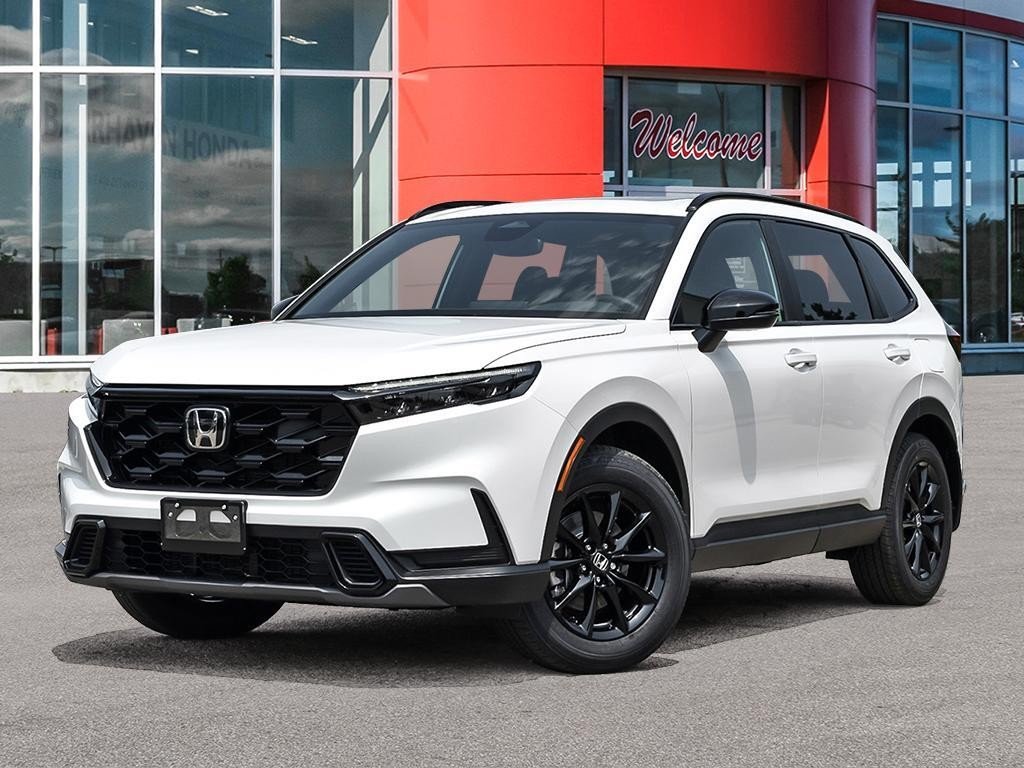2026 Honda CR-V Hybrid Sport AWD Blanc platine nacré Ottawa & Gatineau - photo #0