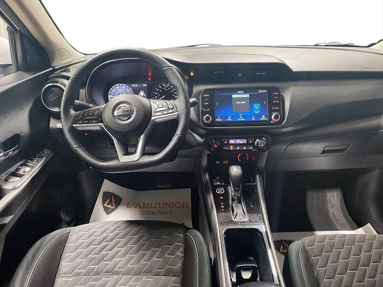 Nissan Kicks NIV 3N1CP5CV4ML527676 2021 Blanc Baie-Comeau - photo #9