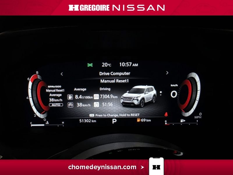 Nissan Rogue CL7231 | SL Pro Pilot Cuir Toit Pano Carplay à partir 2.99% 2024 Noir Laval - photo #20