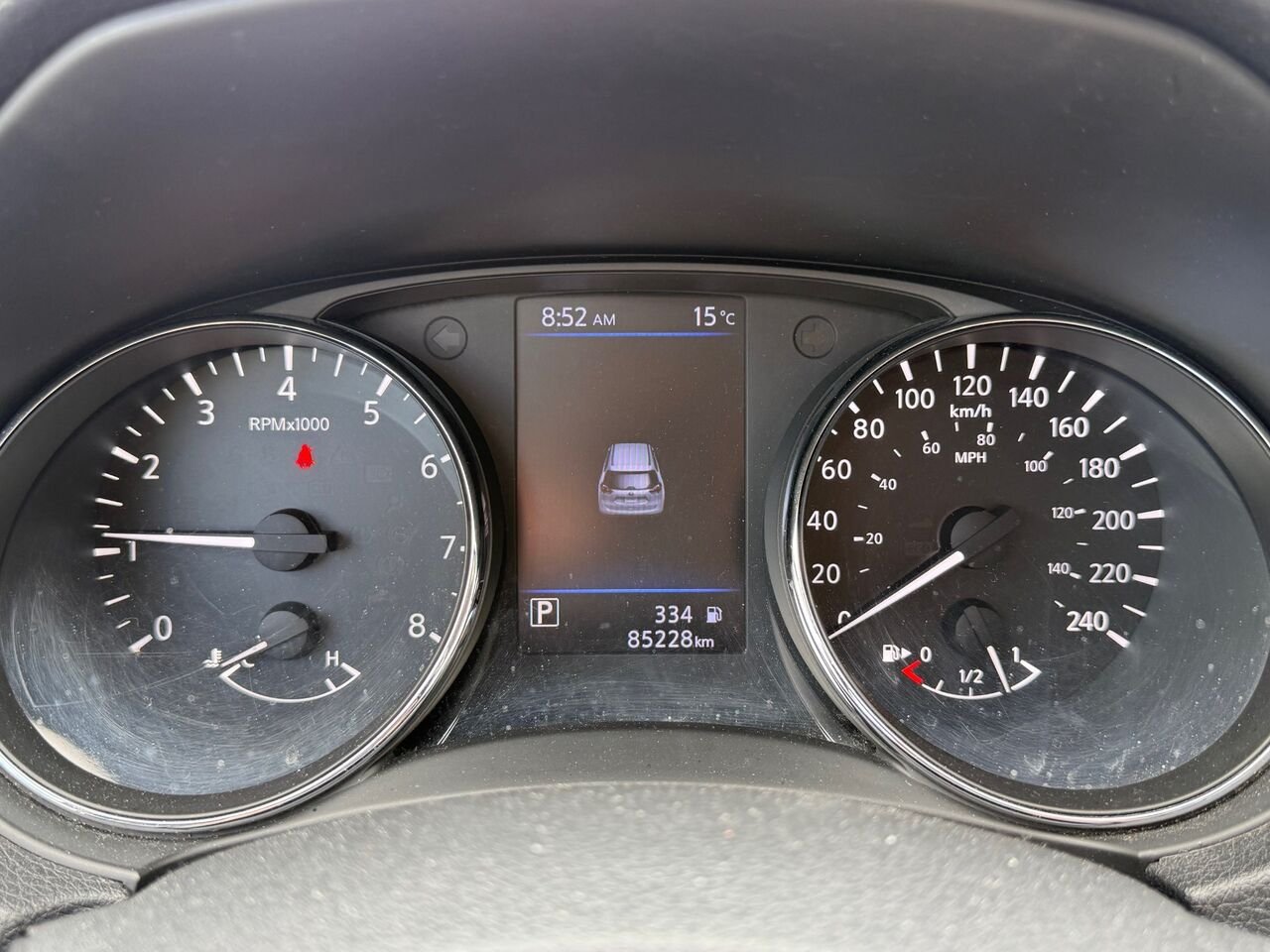 Nissan Rogue S TI 2018 Blanc Châteauguay - photo #3