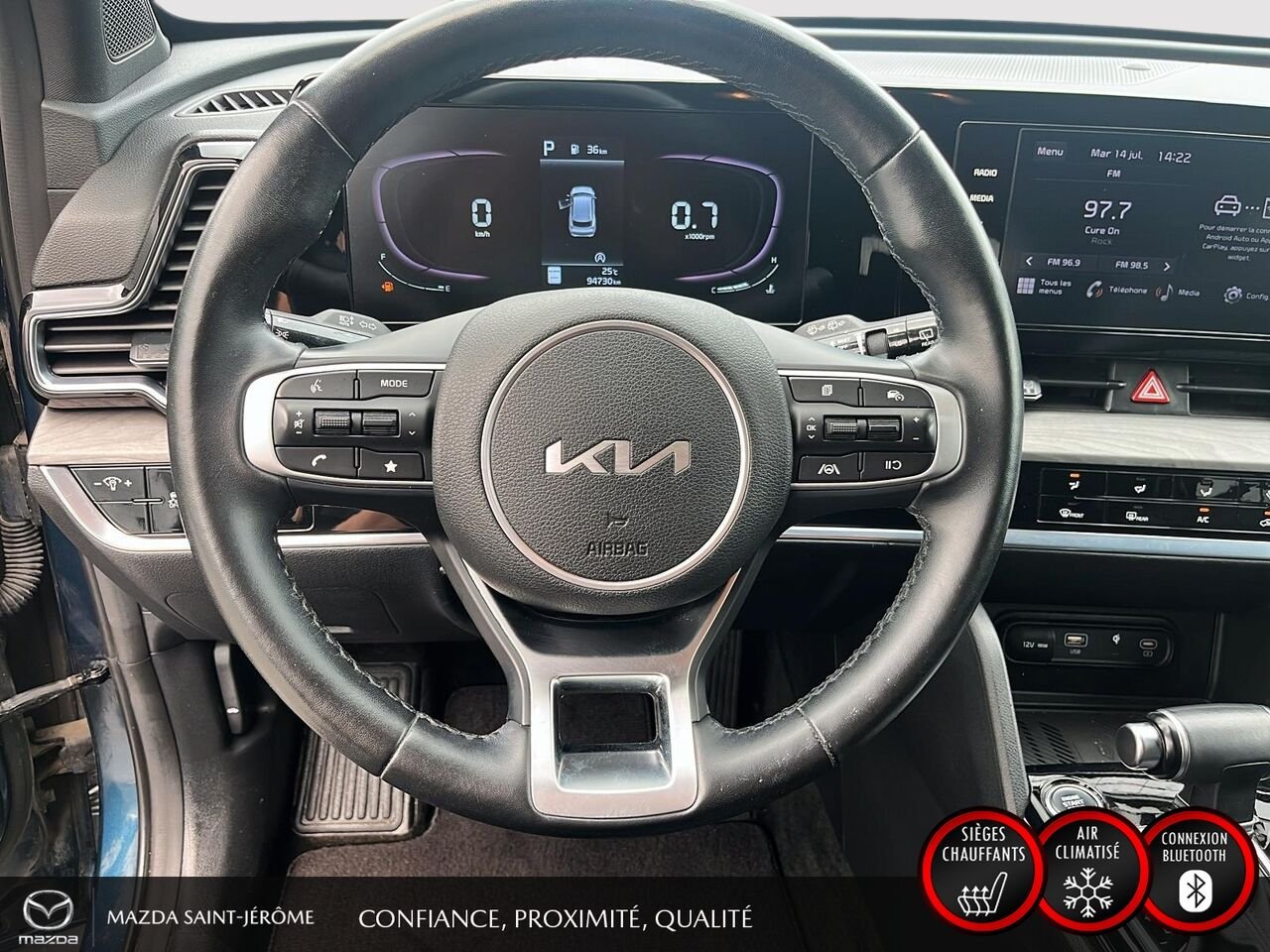 Kia Sportage X-Line | AWD | 2023 Bleu Saint-Jérôme - photo #13
