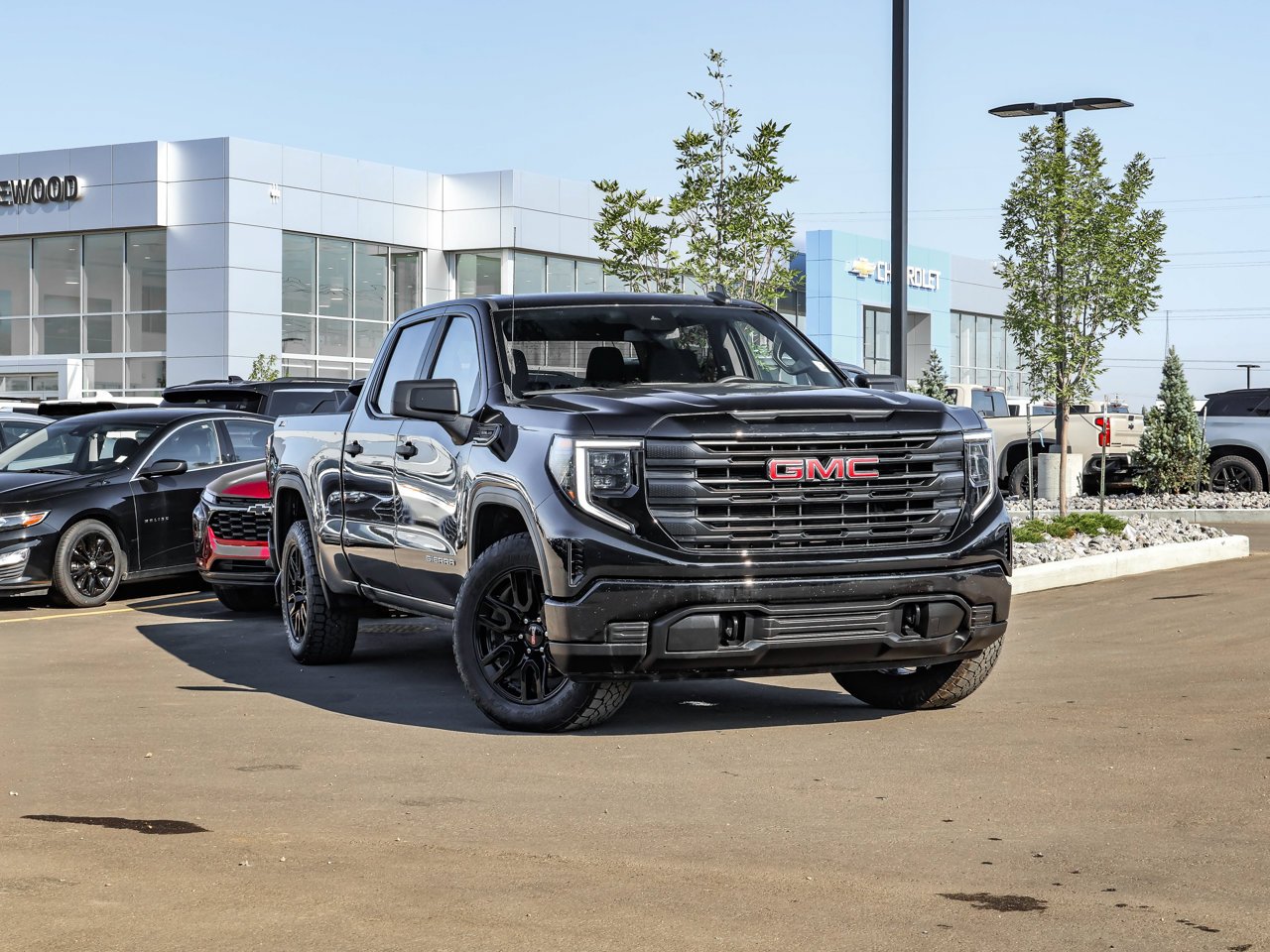 2024 GMC Sierra 1500 4WD Crew Cab 147 Pro Black Sherwood Park - photo #1