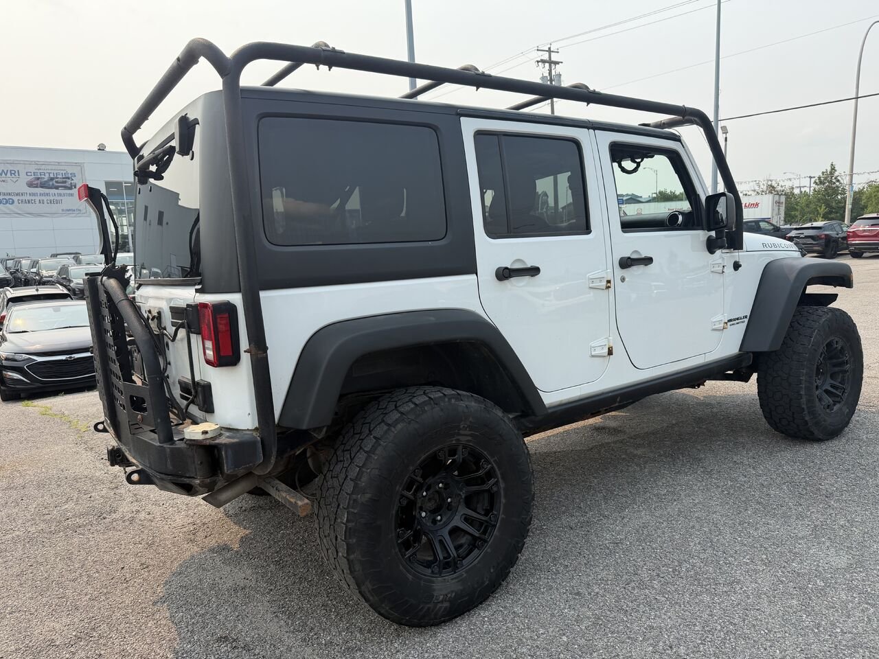 2016 JEEP WRANGLER UNLIMTED RUBICON Modèle Rubicon 4 portes traction intégrale White Gatineau - photo #11