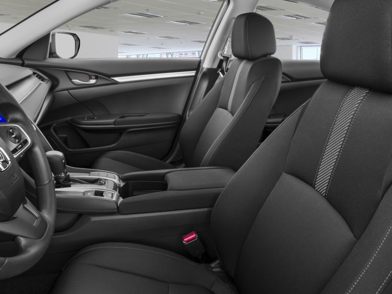 2016 Honda Civic Black La Sarre - photo #12