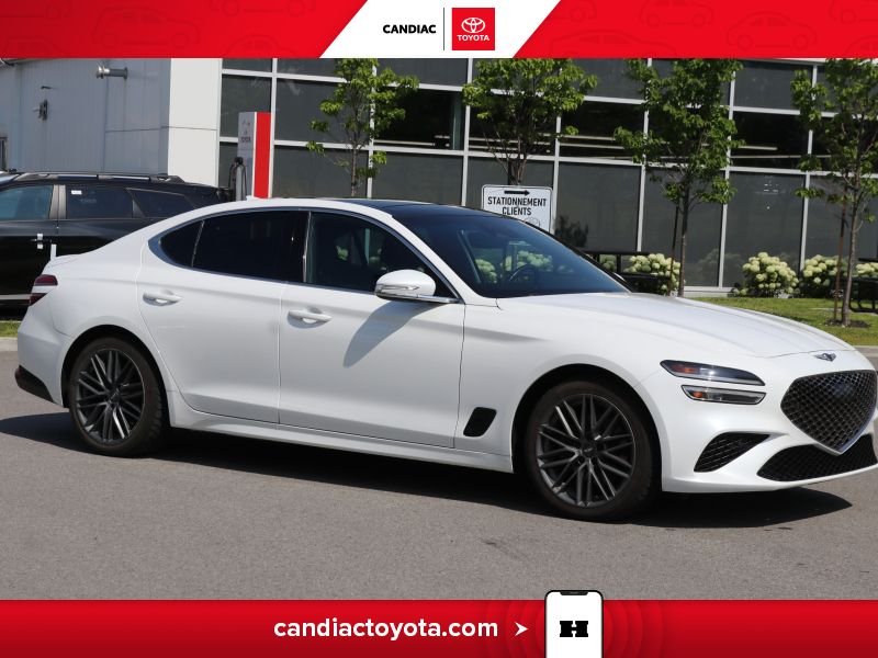 2022 Genesis G70 White Saint-Eustache - photo #0