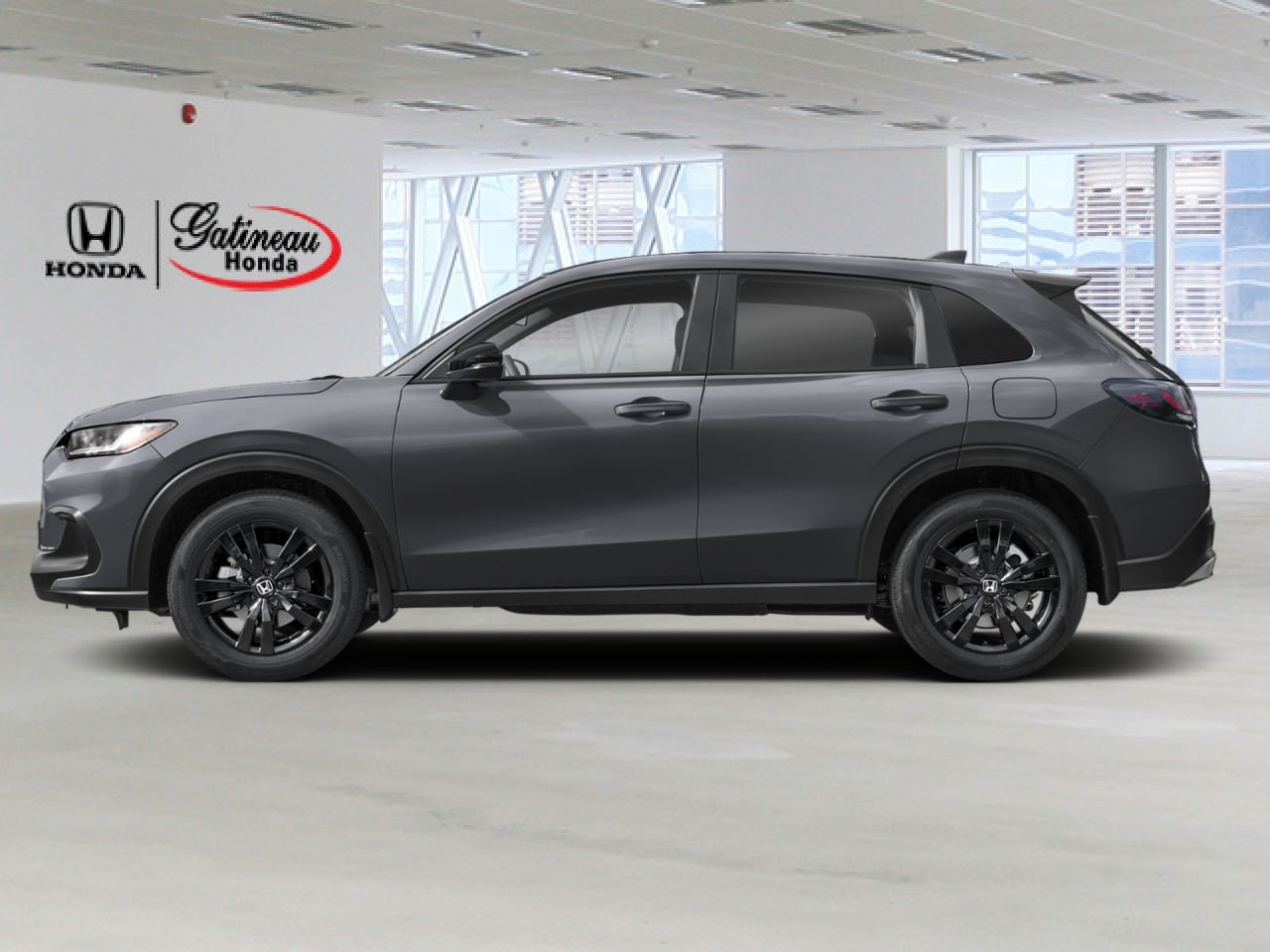 Honda HR-V Sport Traction Intégrale 2027 ACIER MODERNE MÉTALLISÉ(NH-797M)-NOIR Gatineau - photo #2