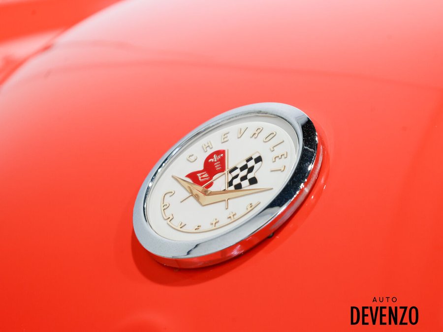 Chevrolet Corvette 1957 1957 Rouge