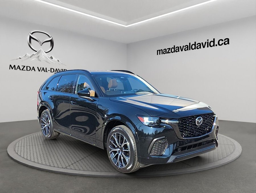 Mazda CX-70 hybride léger Signature TI 2026 Noir de jais mica