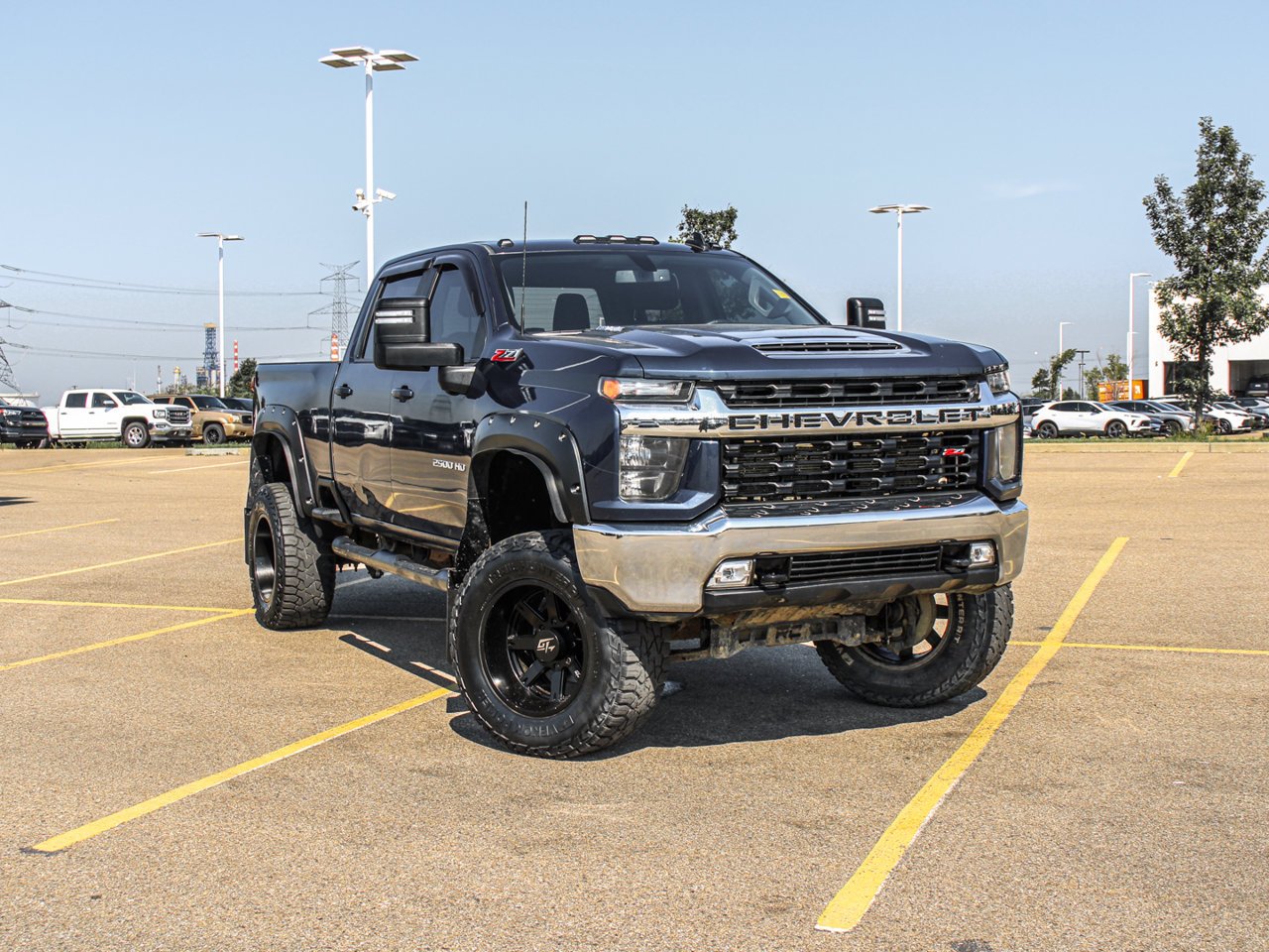 2022 Chevrolet Silverado 2500HD 4WD Crew Cab 159 LT Blue Sherwood Park - photo #1