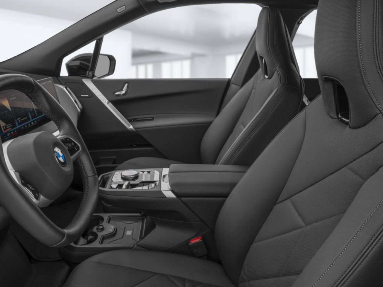 BMW iX xDrive60 2026 Noir saphir métallisé Blainville - photo #10