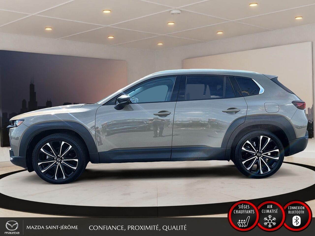 Mazda CX-50 GT avec moteur turbo | TOIT PANORAMIQUE | AWD | CUIR 2023 Beige Saint-Jérôme - photo #10