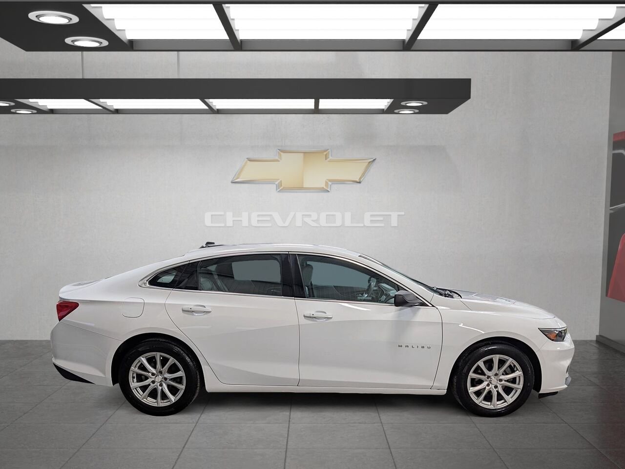 Chevrolet Malibu L berline 4 portes avec 1VL 2017 Gris Saint-Hyacinthe - photo #3