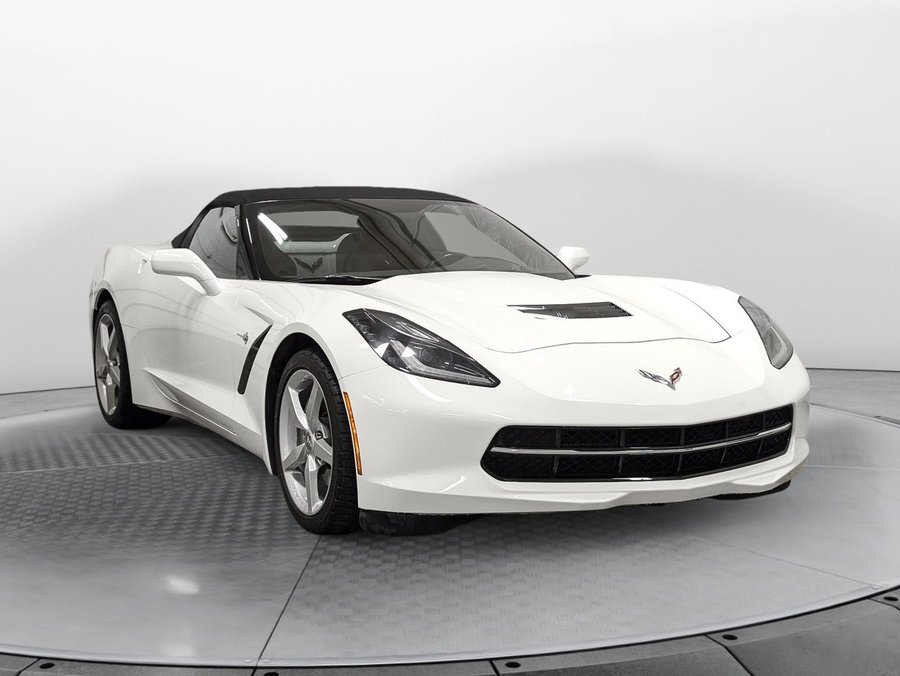 Chevrolet Corvette 2015 2015 BLANC ARCTIQUE