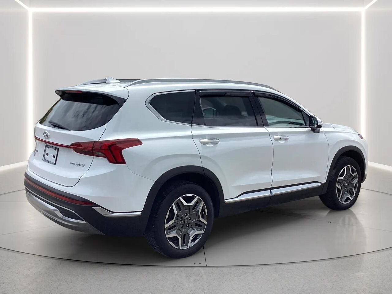 2022 Hyundai Santa Fe Hybrid White Gatineau - photo #4
