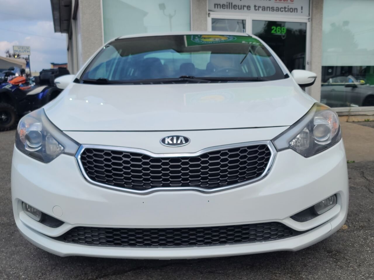 Kia Forte 2015 Blanc Longueuil, - photo #1