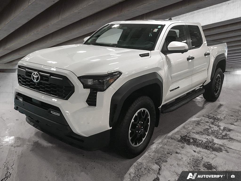 2025 Toyota Tacoma S2501100 | TRD Offroad Premium , former demo. Under 2000km White Edmonton - photo #0