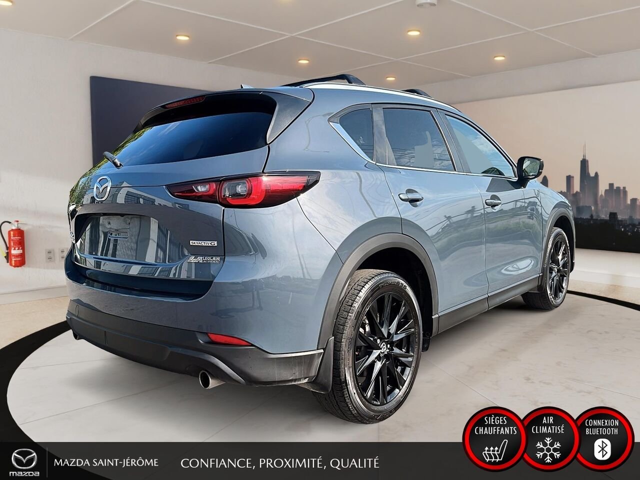 2022 Mazda CX-5 Édition Kuro | AWD | TOIT OUVRANT | CUIR | Grey Saint-Jérôme - photo #5