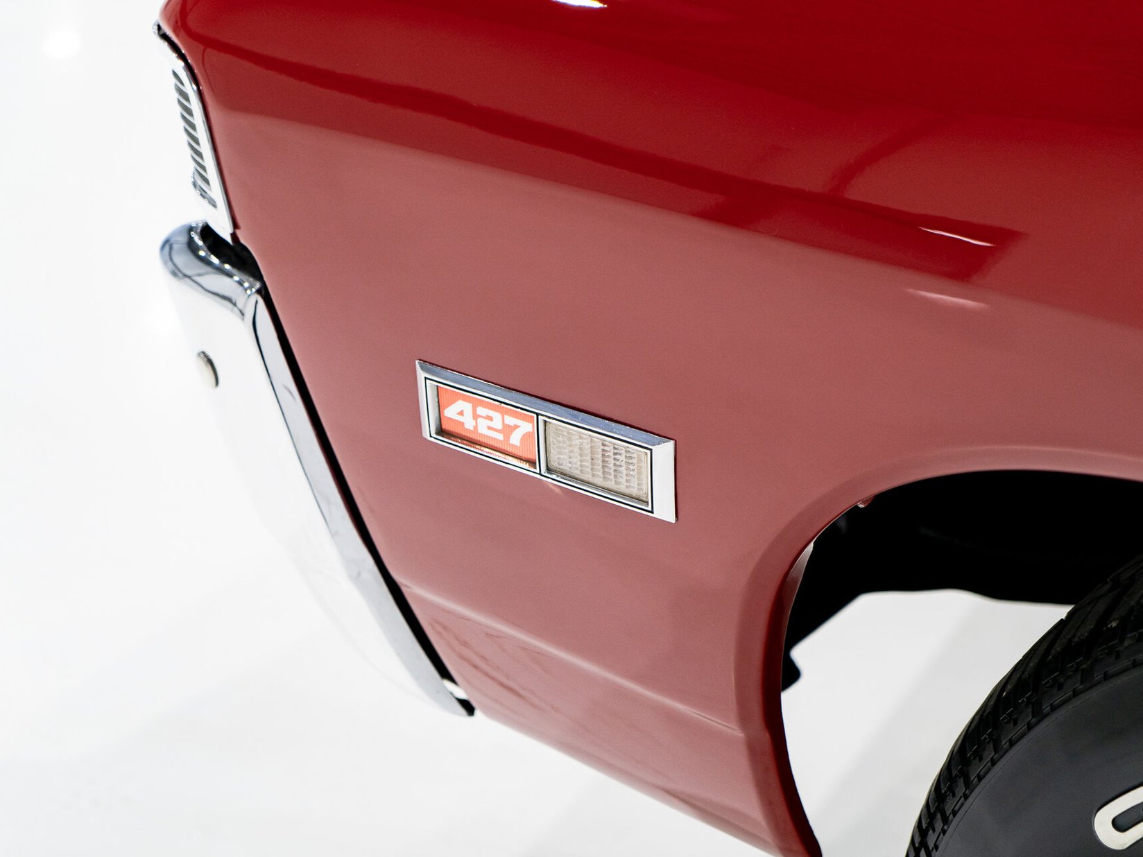 Chevrolet Biscayne **PRIX EN USD** L36 4 speed GM Canada paperwork 1968 Rouge Montréal - photo #4