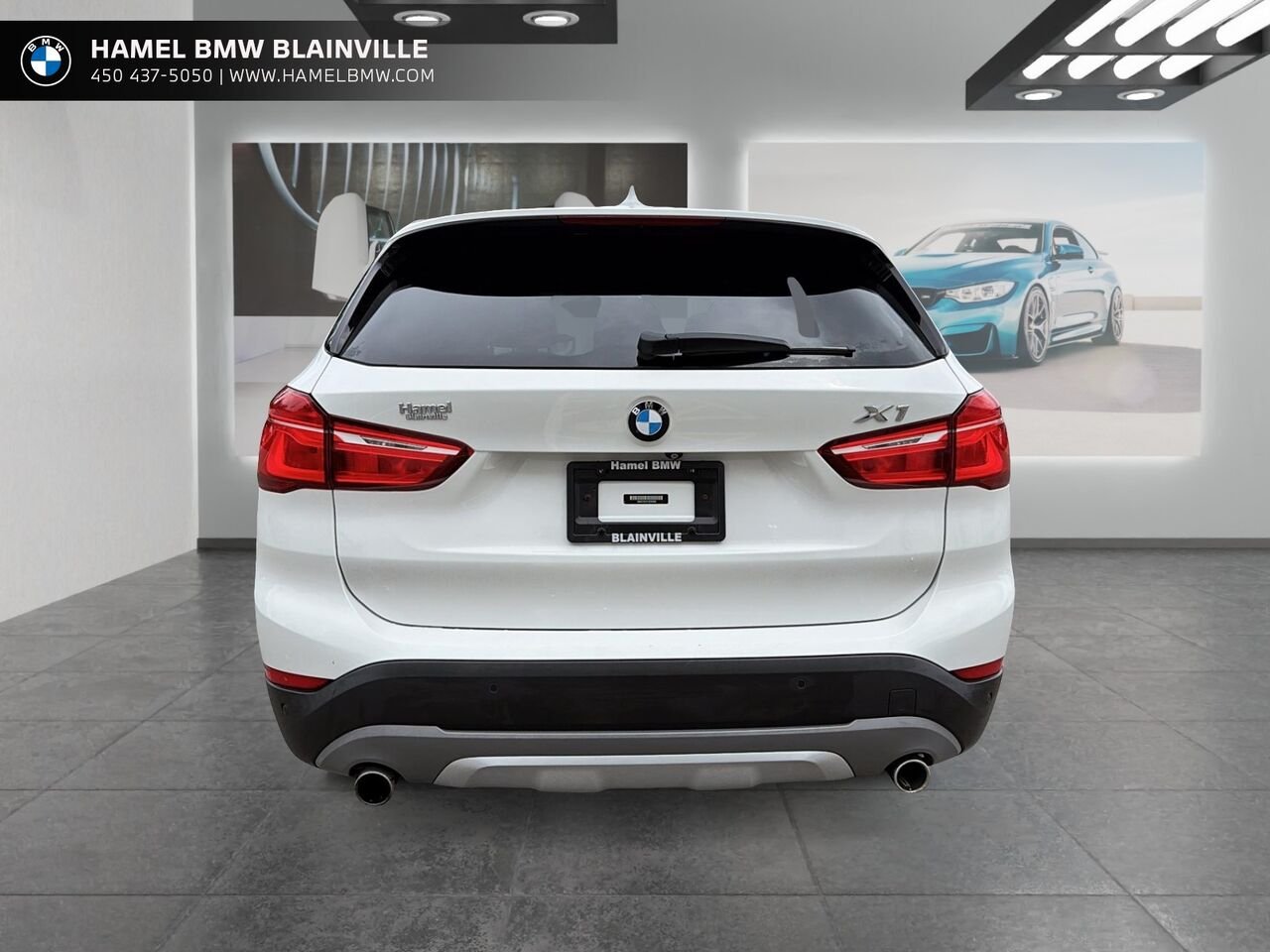 BMW X1 xDrive28i véhicule d'activités sportives 2018 Blanc Blainville - photo #2