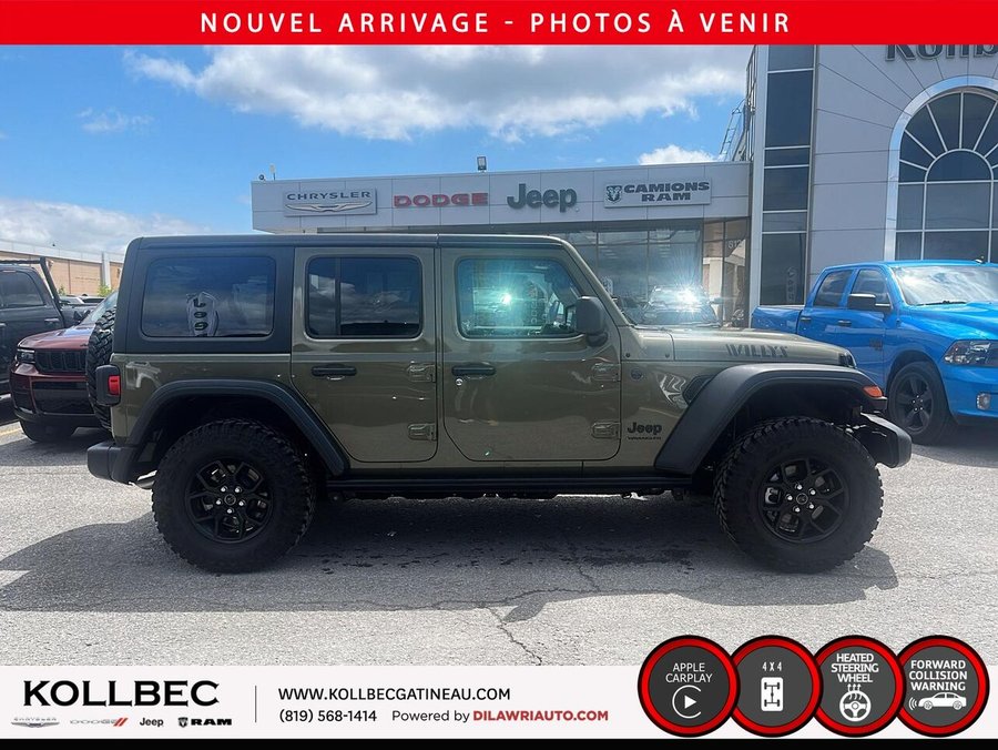 2026 JEEP WRANGLER *** UN PROPRIO + CLEAN CARFAX *** Green