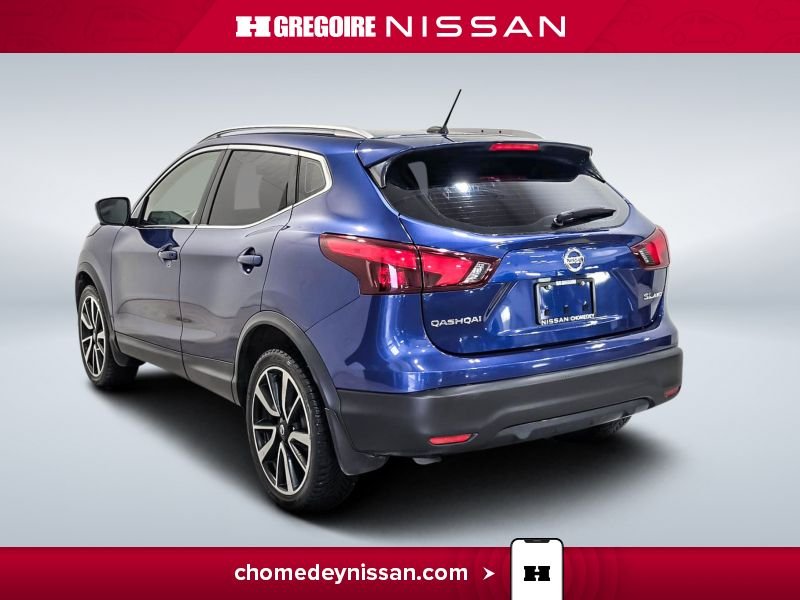 Nissan Qashqai CR7275 | SL * Cuir Beige * Mag * Caméra * Bas KM !! 2018 Bleu Laval - photo #5