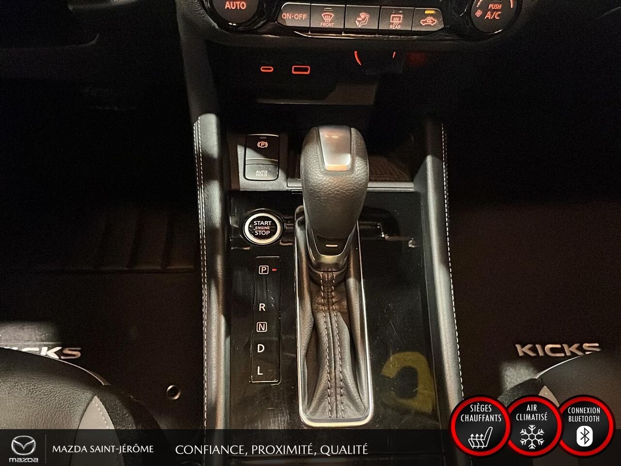 Nissan Kicks SR | DÉMARREUR À DISTANCE | AIDE AU STATIONNEMENT | MAGS NOIR 2023 Gris Saint-Jérôme - photo #18