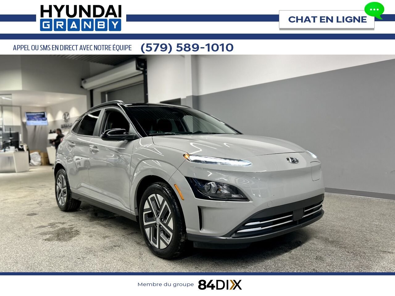 2023 Hyundai Kona Electric Grey Granby - photo #0