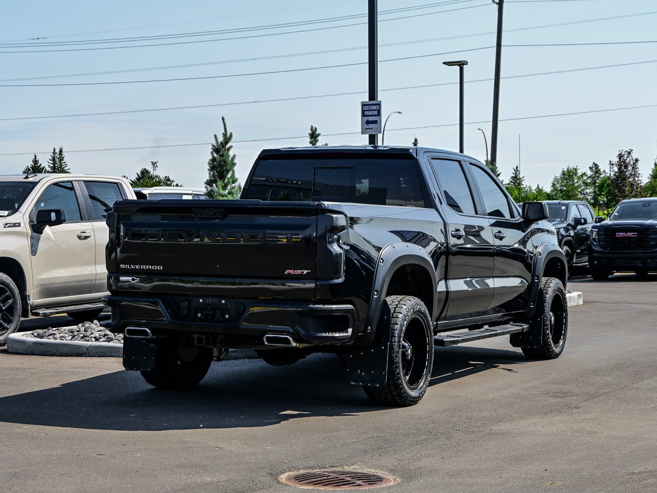 2025 Chevrolet Silverado 1500 4WD Crew Cab 147 RST Black Sherwood Park - photo #12