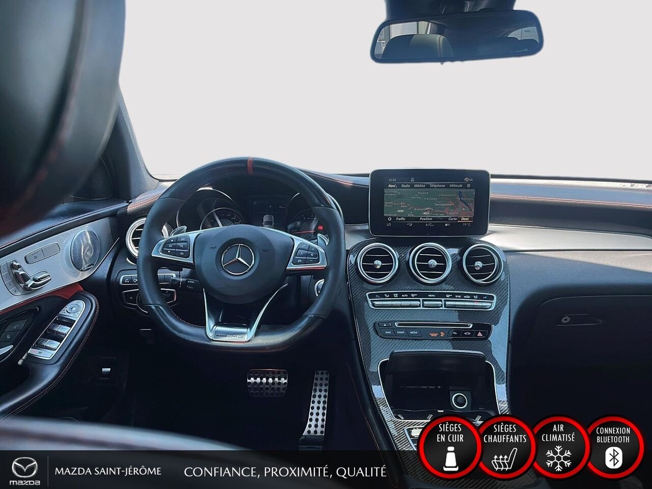 2019 Mercedes-Benz GLC White Ste-Agathe des Monts - photo #25