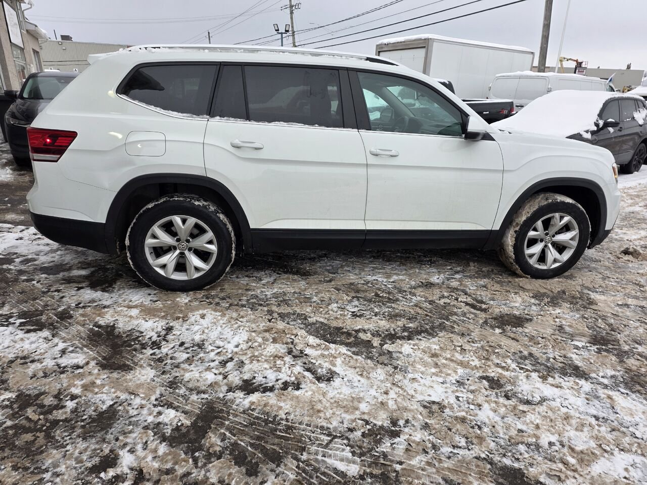 2019 Volkswagen Atlas White  - photo #5