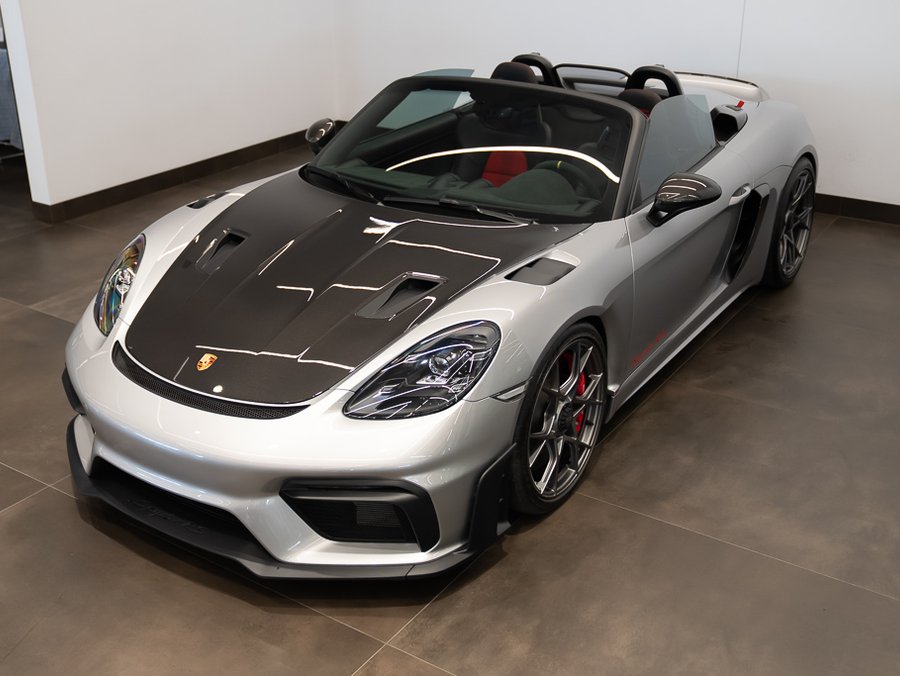 2024 Porsche 718 Spyder 2024 Silver