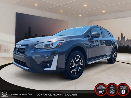 Subaru Crosstrek hybride rechargeable Limited HYBRIDE RECHARGEABLE | TOIT OUVRANT | AWD 2023 Gris