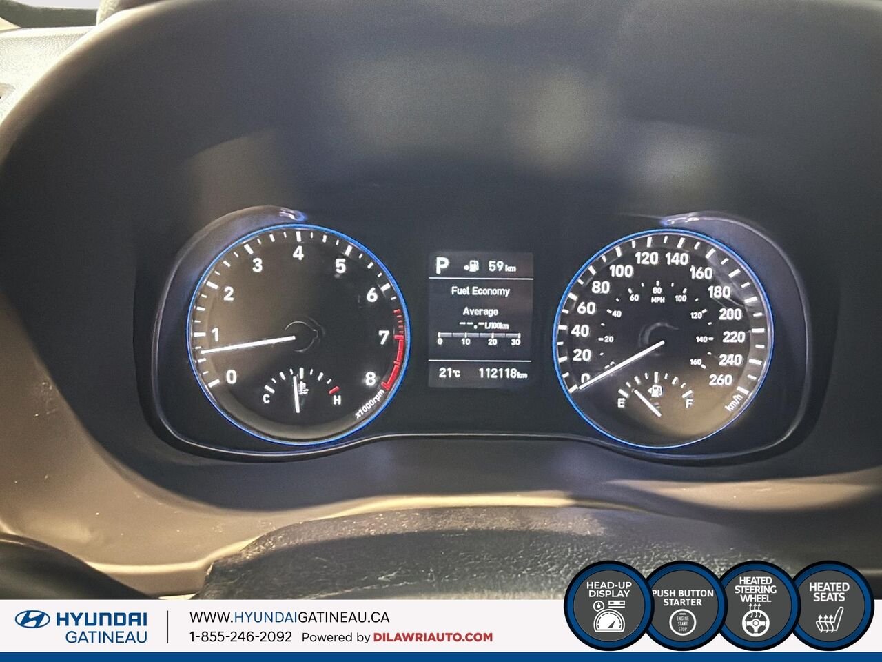 2018 Hyundai Kona White Gatineau - photo #12