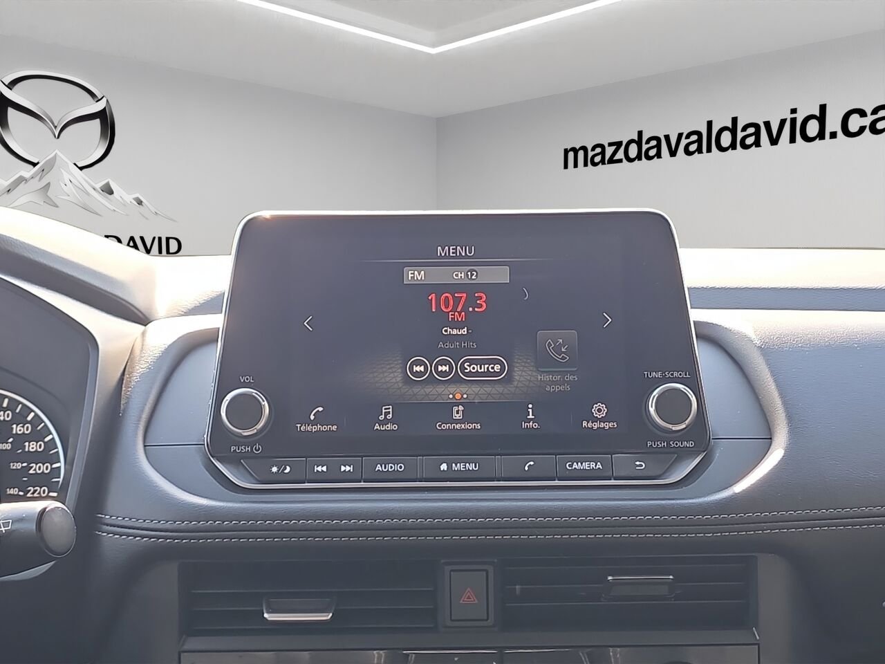 2024 Nissan Rogue S TI AWD, Cruise control, Sièges chauffant, écran tactile Red Val-David - photo #10