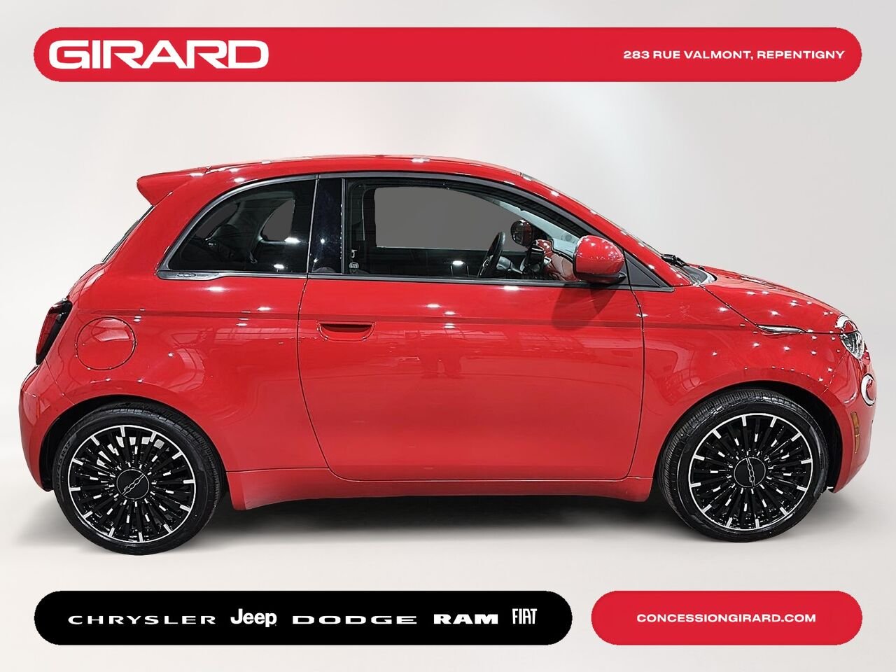 FIAT 500E 2024 Rouge Repentigny - photo #3