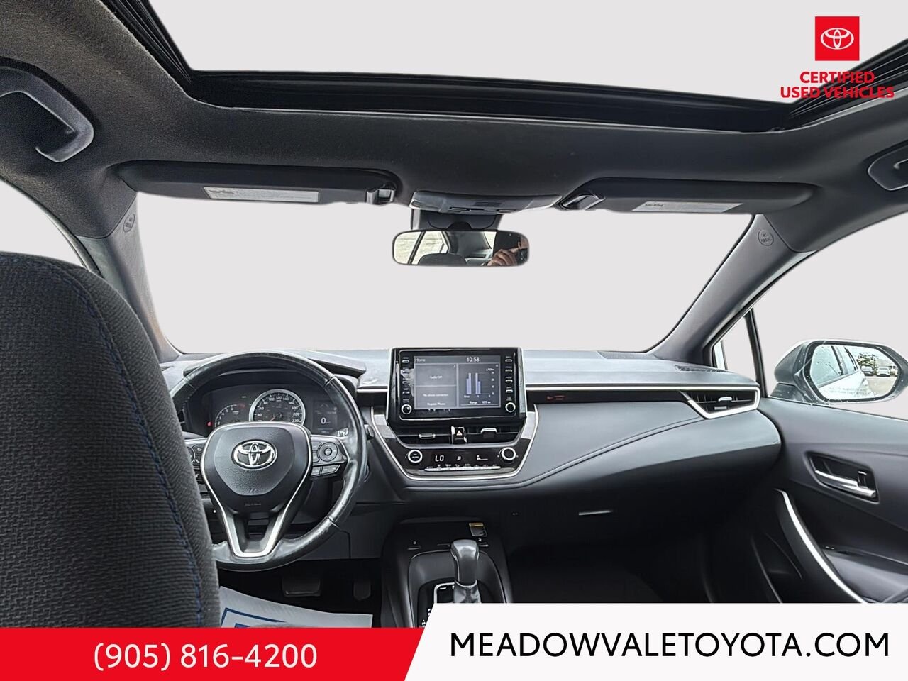 2020 Toyota Corolla Clean CarFax, Power Sunroof, Back Up Camera, Bluetooth White Mississauga - photo #17