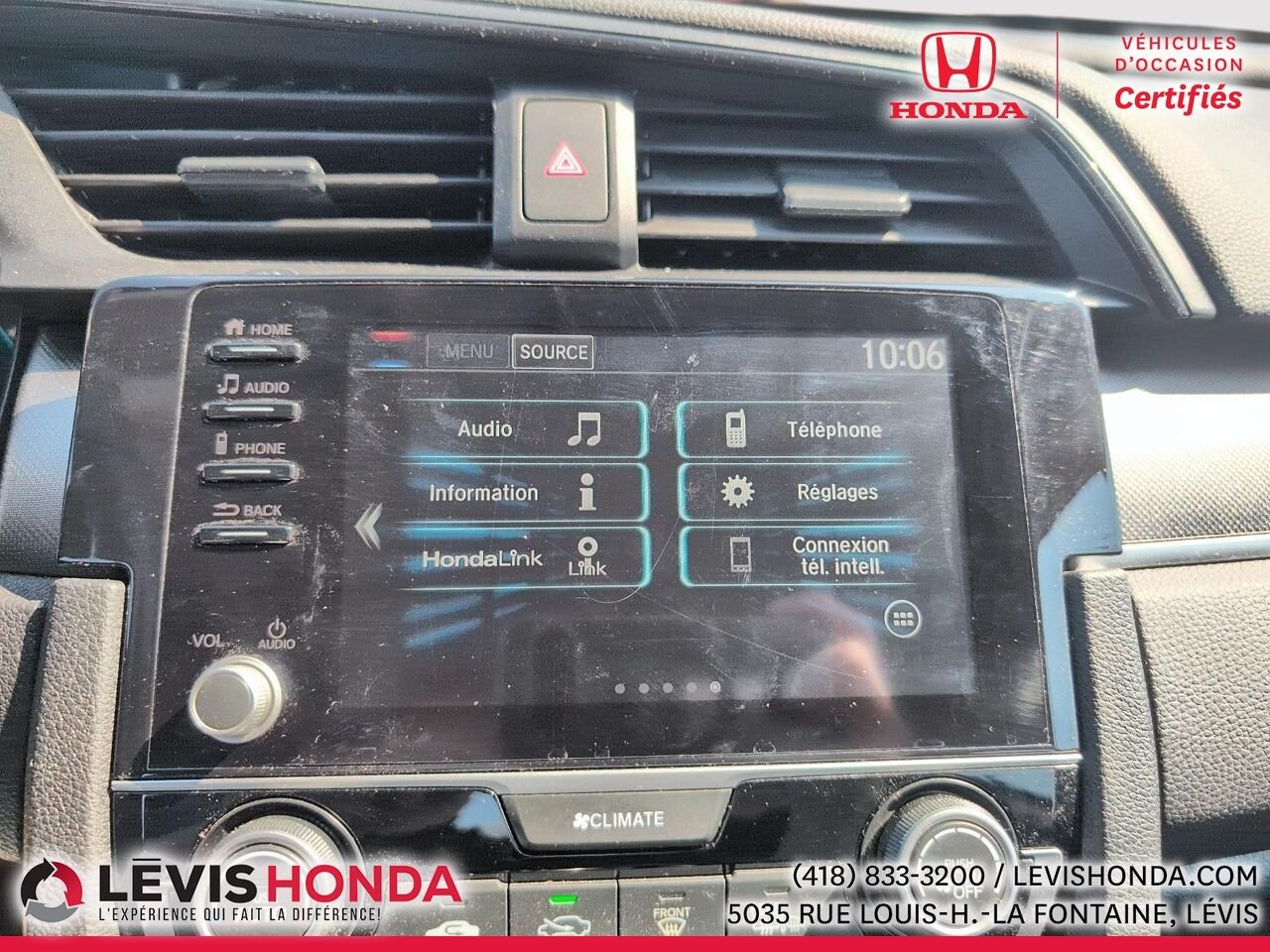 2019 Honda Civic LX LX BM White Lévis - photo #30