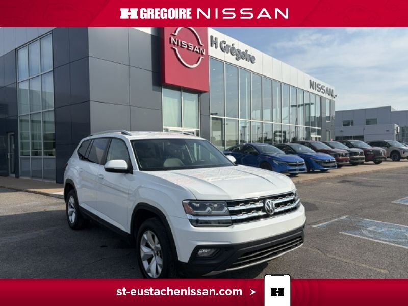 2019 Volkswagen Atlas White Laval - photo #0