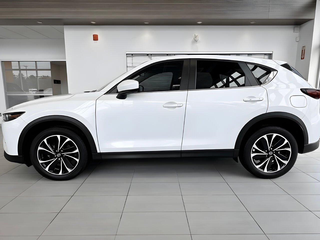 MAZDA CX-5 2025 Blanc rhodium métallisé Notre-Dame-des-Prairies - photo #3