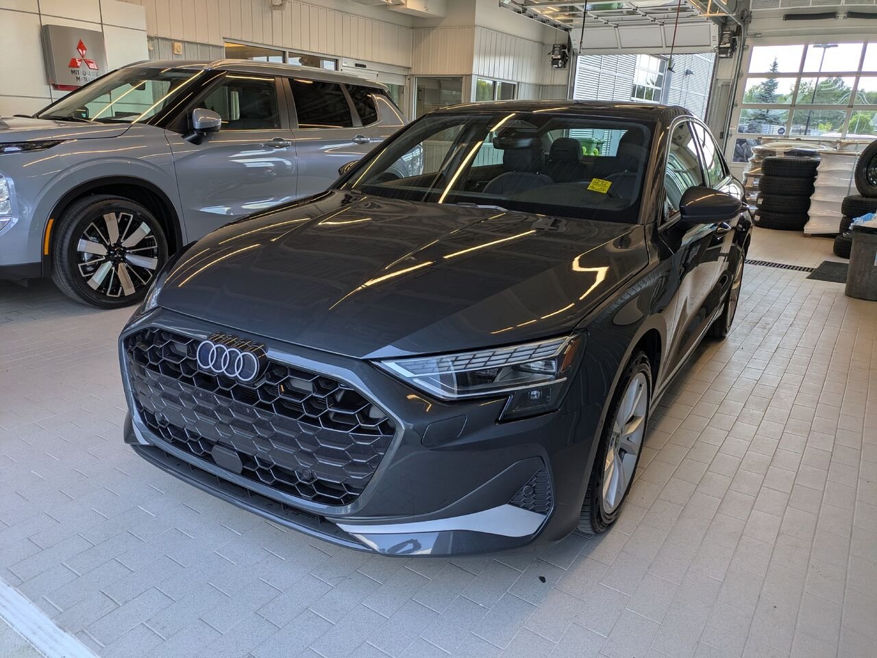 Audi A3 2026 Gris Gatineau - photo #1