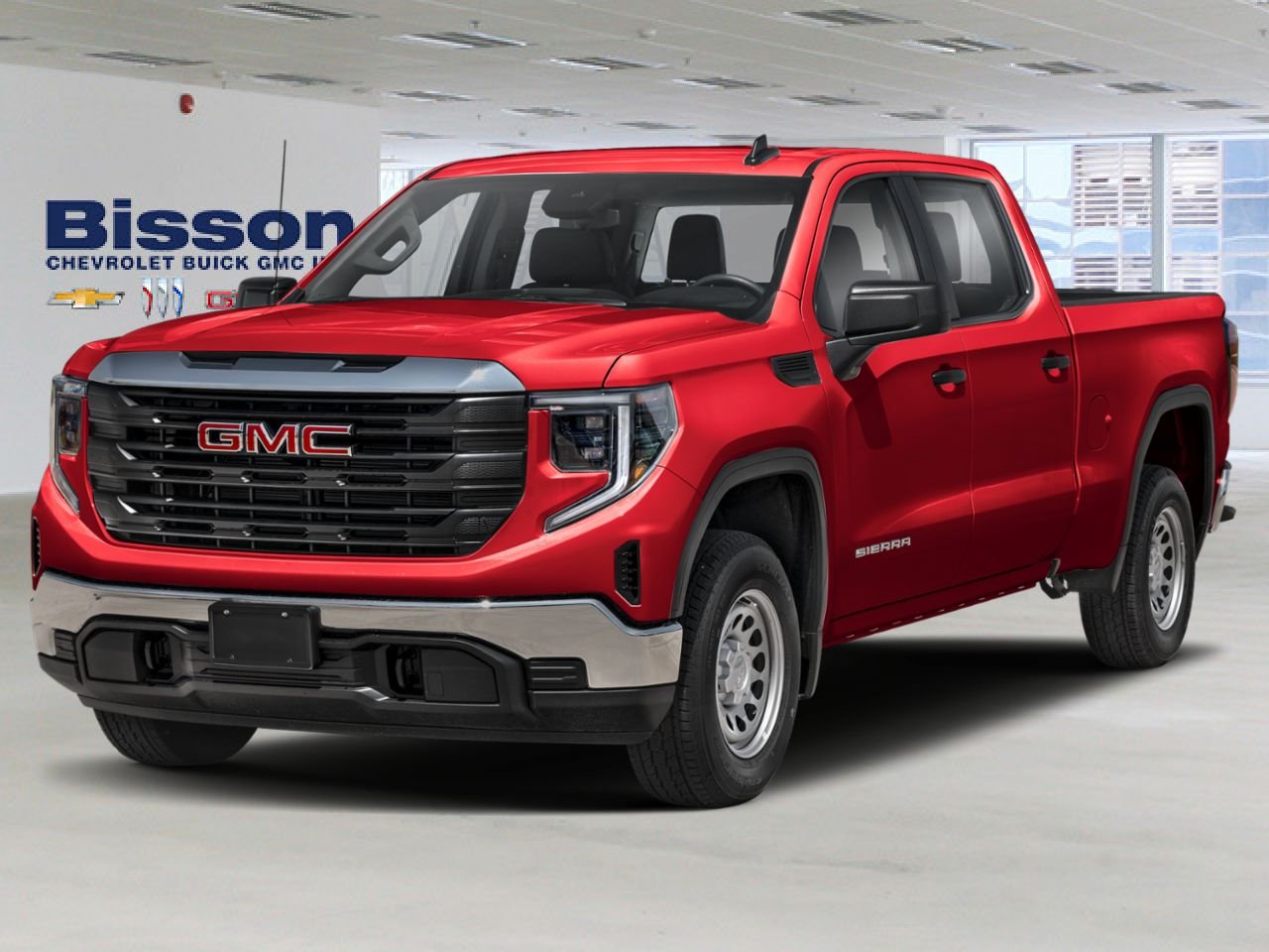 GMC Sierra 1500 Pro cabine multiplace 4RM 157 po 2026 Rouge Cardinal Thetford Mines - photo #0
