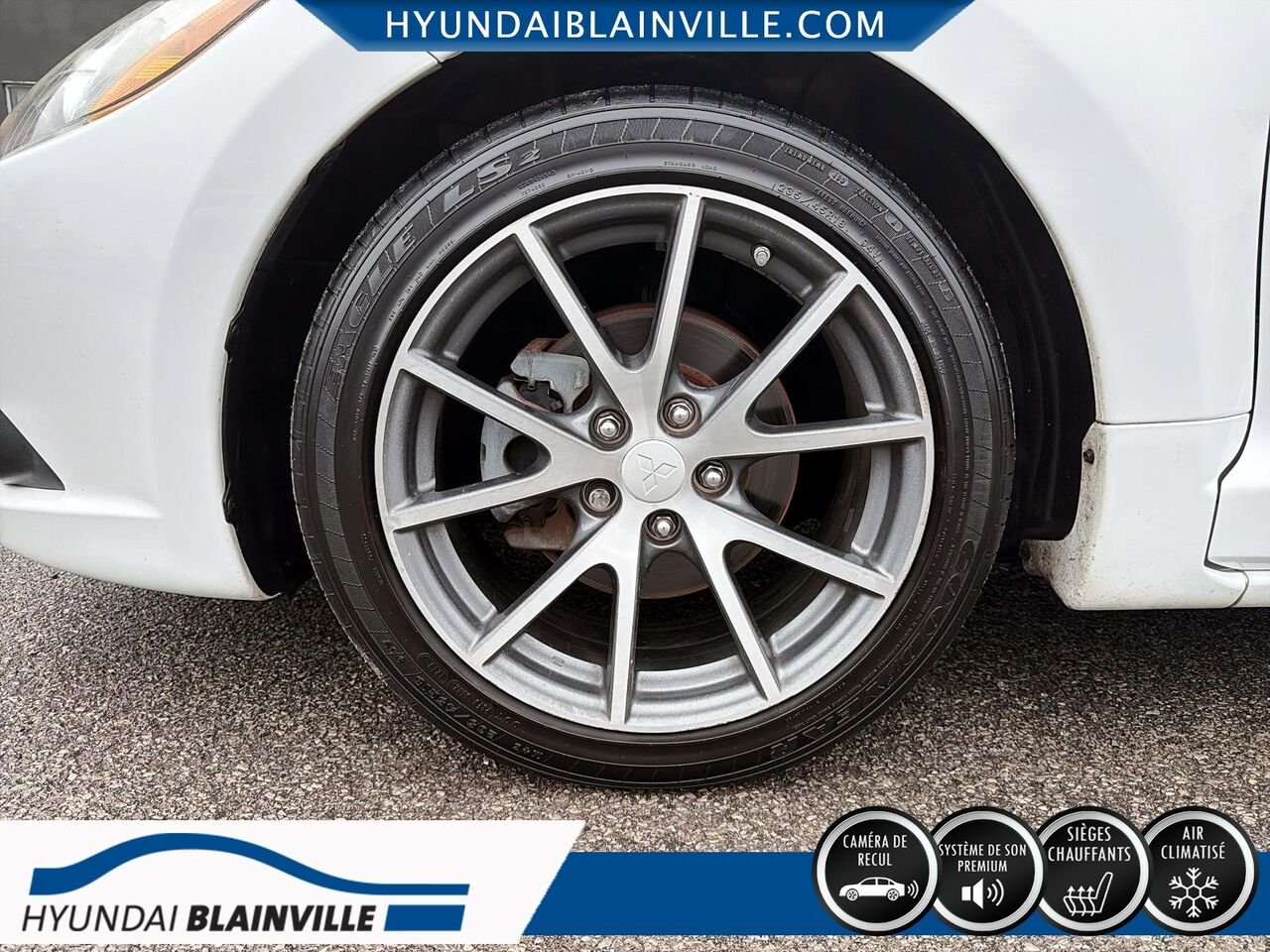 Mitsubishi Eclipse 2011 Blanc Blainville - photo #7