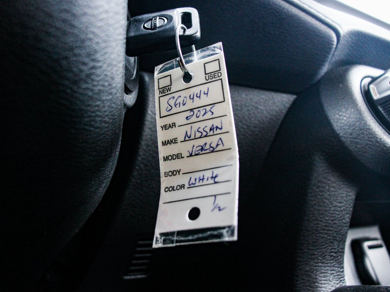 2025 Nissan Versa S CVT White Sherwood Park - photo #30