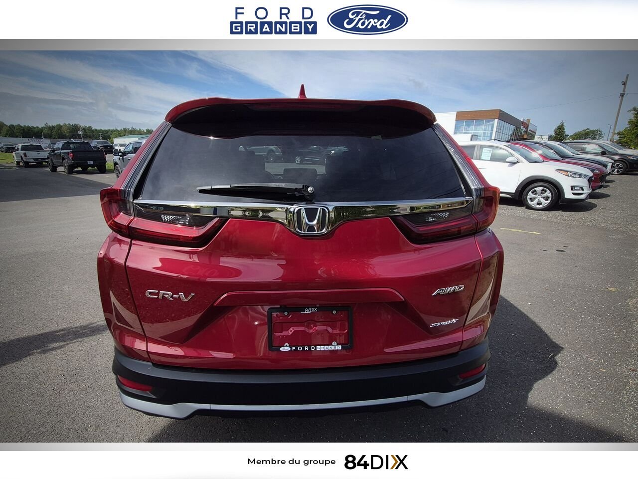 2022 Honda CR-V Red Granby - photo #6