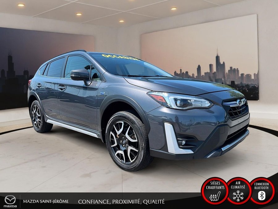 Subaru Crosstrek hybride rechargeable Limited HYBRIDE RECHARGEABLE | TOIT OUVRANT | AWD 2023 Gris