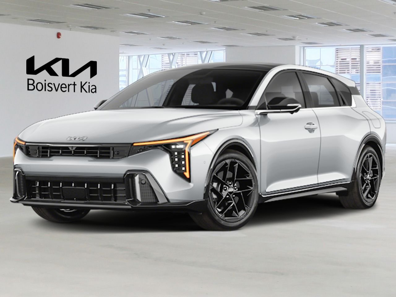 Kia K4 à hayon 2026 Blanc neige nacré Blainville - photo #0