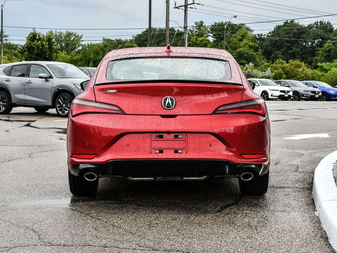 2024 Acura Integra Elite A-Spec CVT Red Etobicoke - photo #10