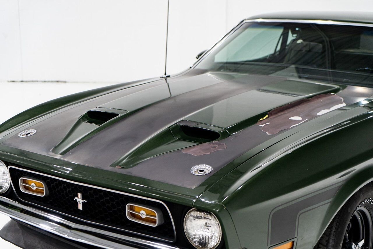 1971 Ford Mustang * PRIX EN USD * Boss 351 Project Car Green Montreal - photo #30