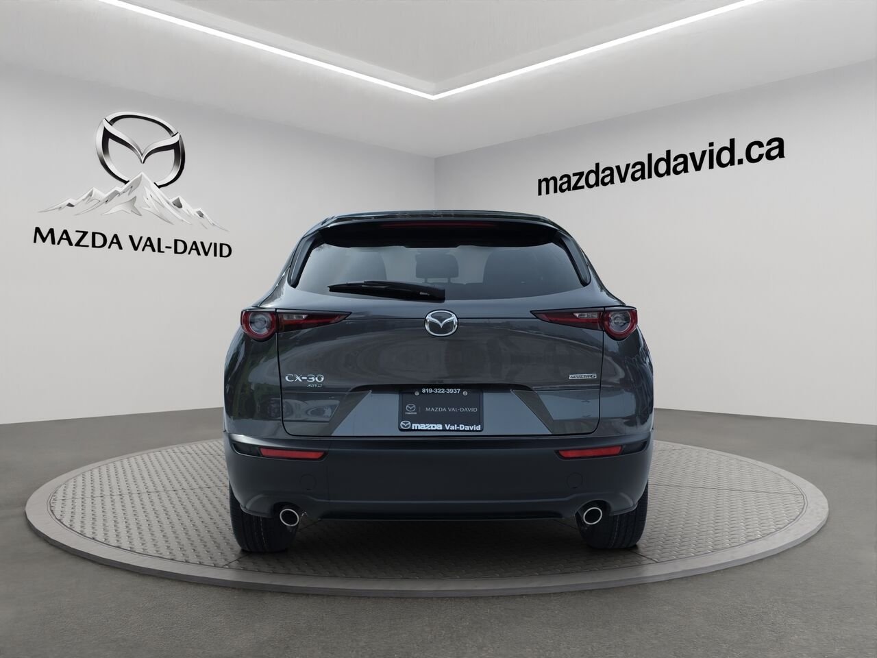 Mazda CX-30 Gs, awd, sièges, volant et rétroviseurs chauffants 2026 Gris mécanique métallisé Val-David - photo #16